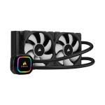 CORSAIR iCUE H100i RGB PRO XT, 240mm Radiator, Dual 120mm PWM Fans, Software Control, Liquid CPU Cooler - CW-9060043-WW